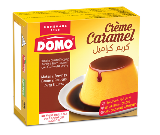 DOMO Crème Caramel Dessert Mix – 80 g