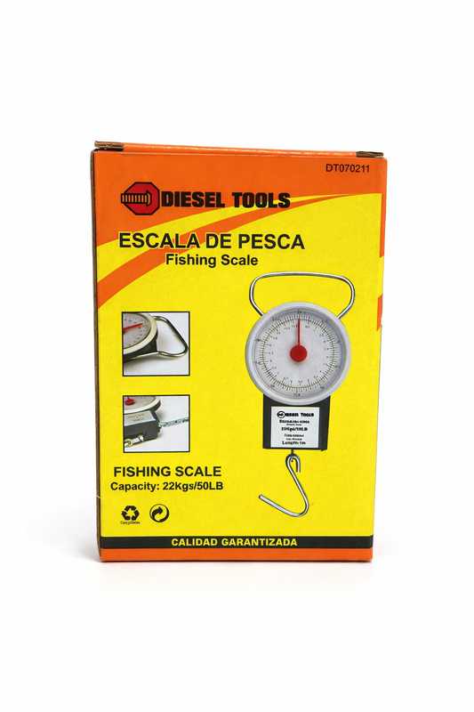 Diesel Tools Fishing Scale – 22kg / 50lb Hanging Weight Scale