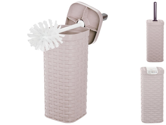 Toilet Brush with Covered Holder
