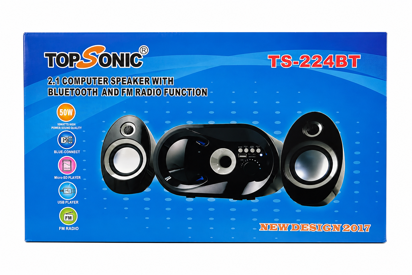 Top Sonic Radio-TS-224BT