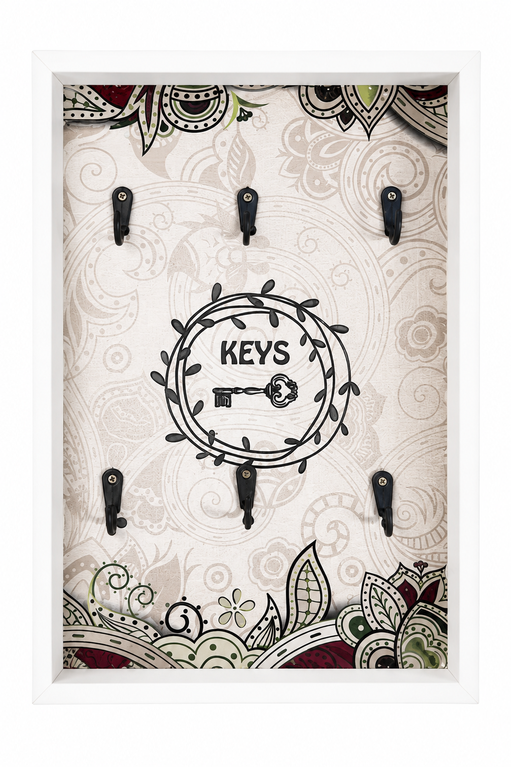 Decorative Wooden Key Holder
