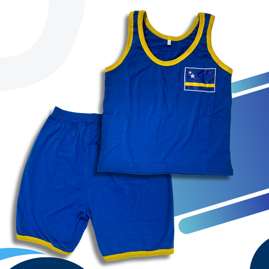Curacao Sleeveless Shirt with Short