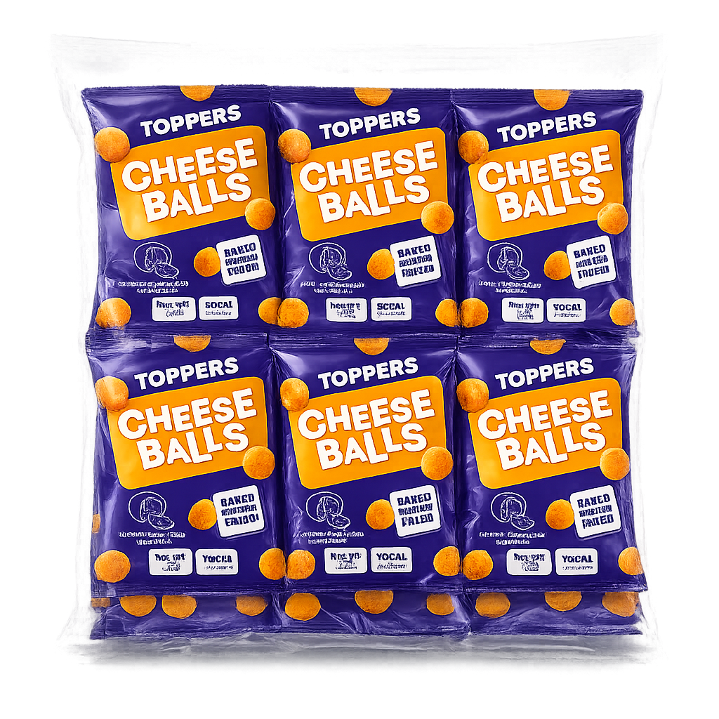 Toppers Cheese Balls 15 G