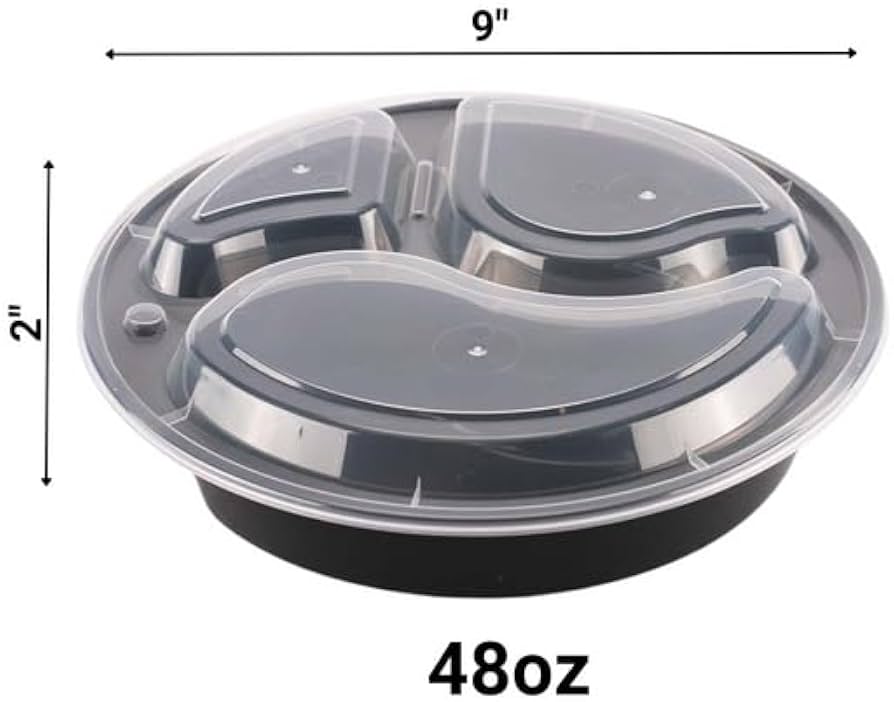 Round Plastic Tableware
