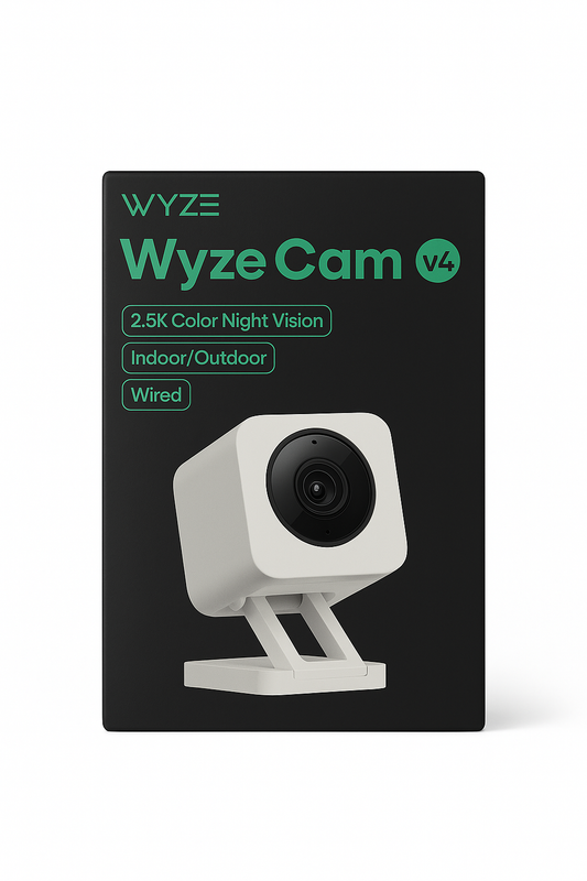 Wyze Cam v4 – 2.5K Color Night Vision Security Camera
