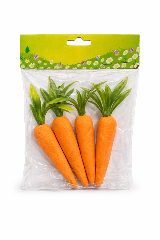 Easter Decorative Carrots – Pack of 4