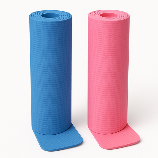 Yoga Mat – Blue & Pink