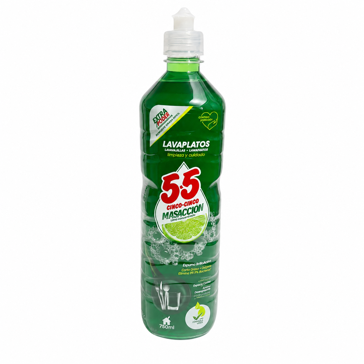 55 Mascación Lime Dishwashing Liquid – 750ml