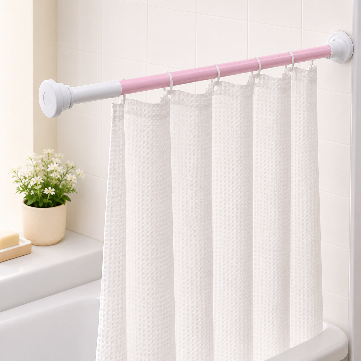 Adjustable Telescopic Curtain Rod