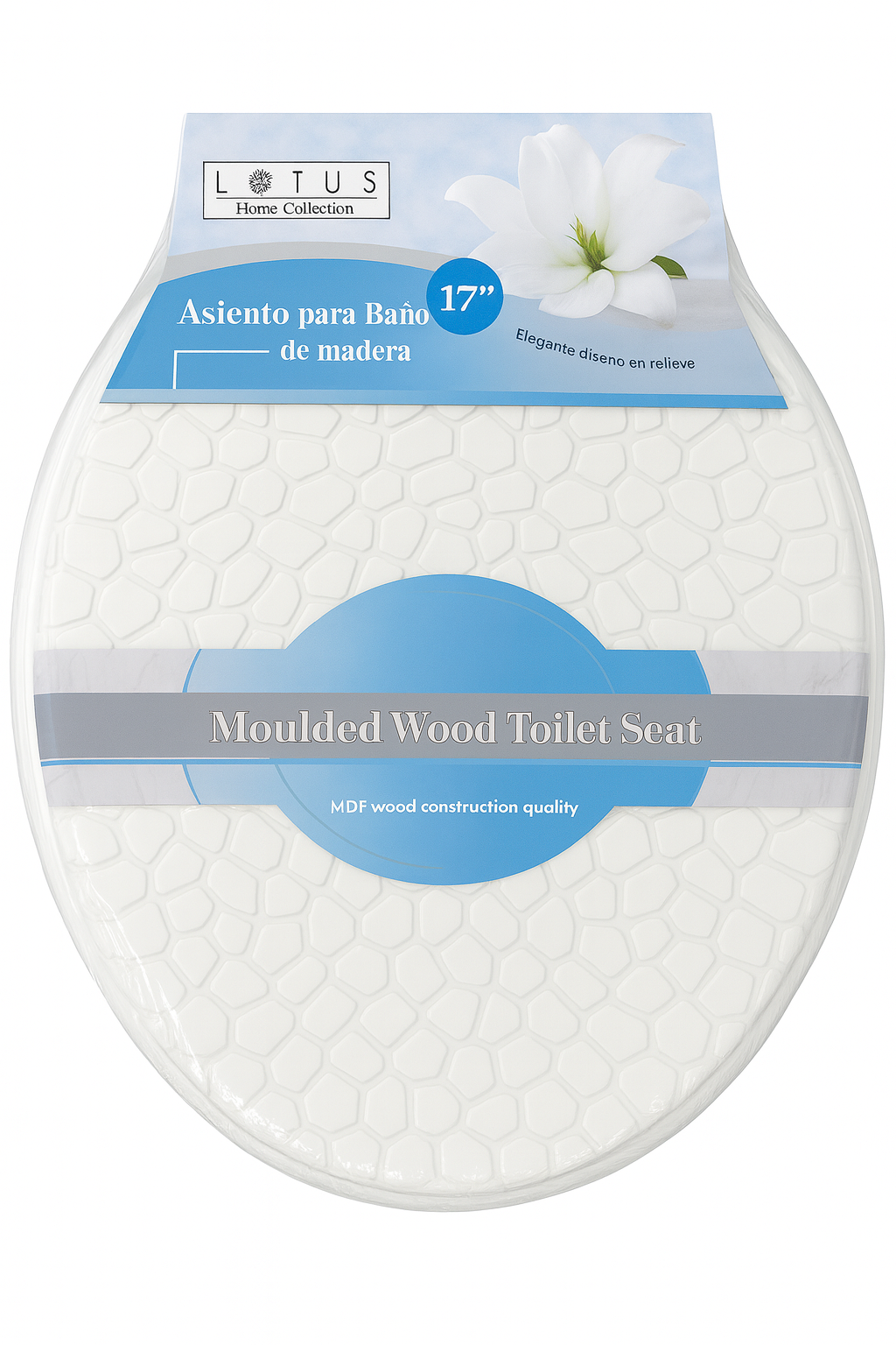 LOTUS Home Collection Toilet Seat – 17" & 19"