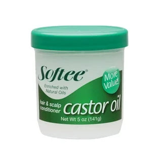 Softee Castor Oil Hair & Scalp Conditioner ( 5 oz / 141 g)