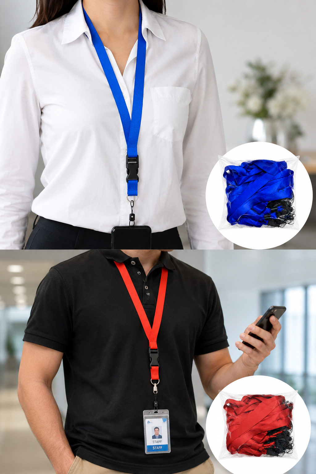 Lanyard with Safety Breakaway