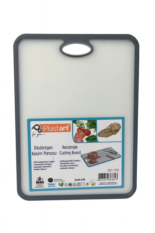 Non-Slip Plastart Rectangle Cutting Board