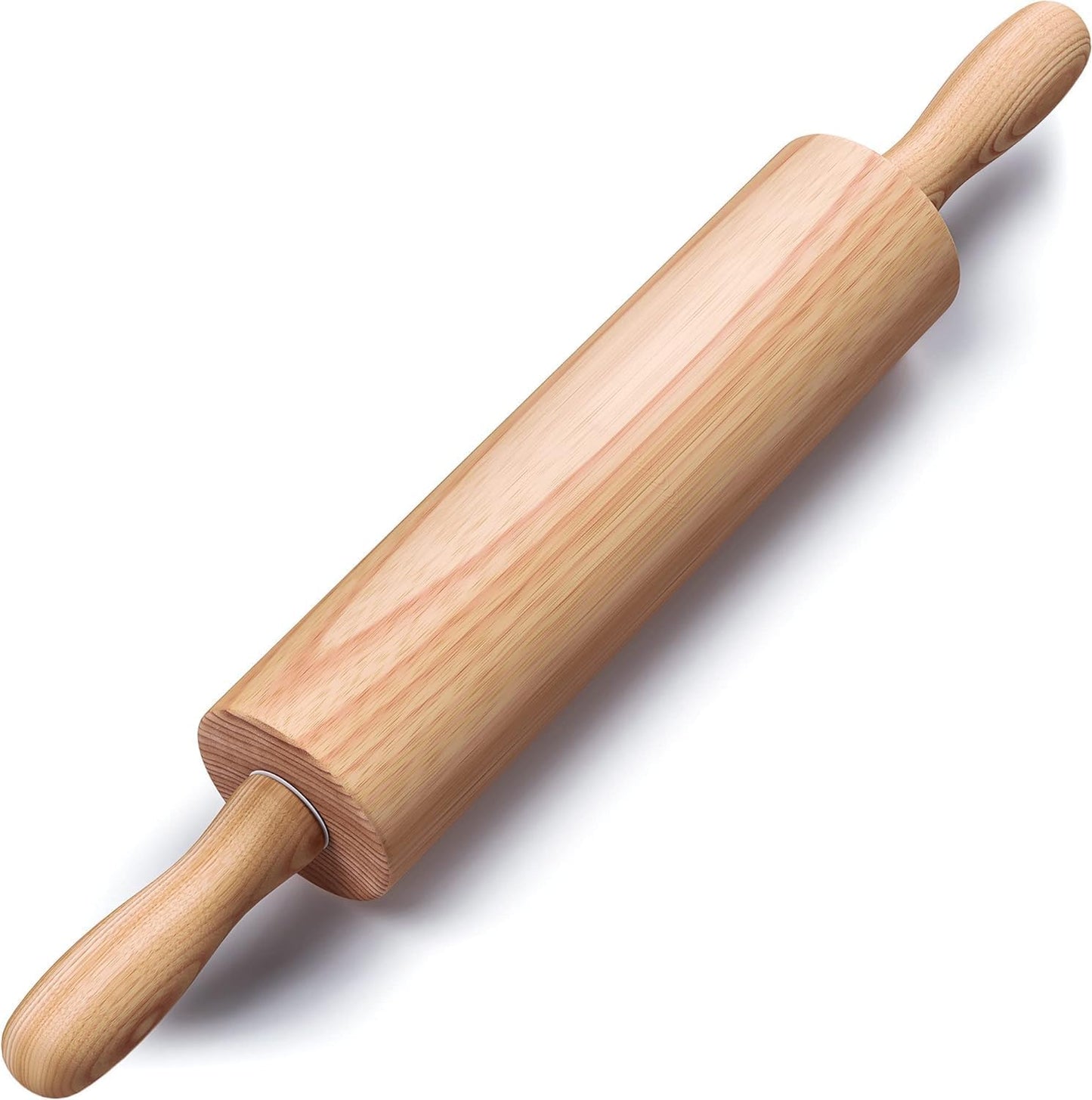Wooden Rolling Pin with Handles