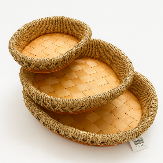 Basket Oval Cabana / 3 Sizes
