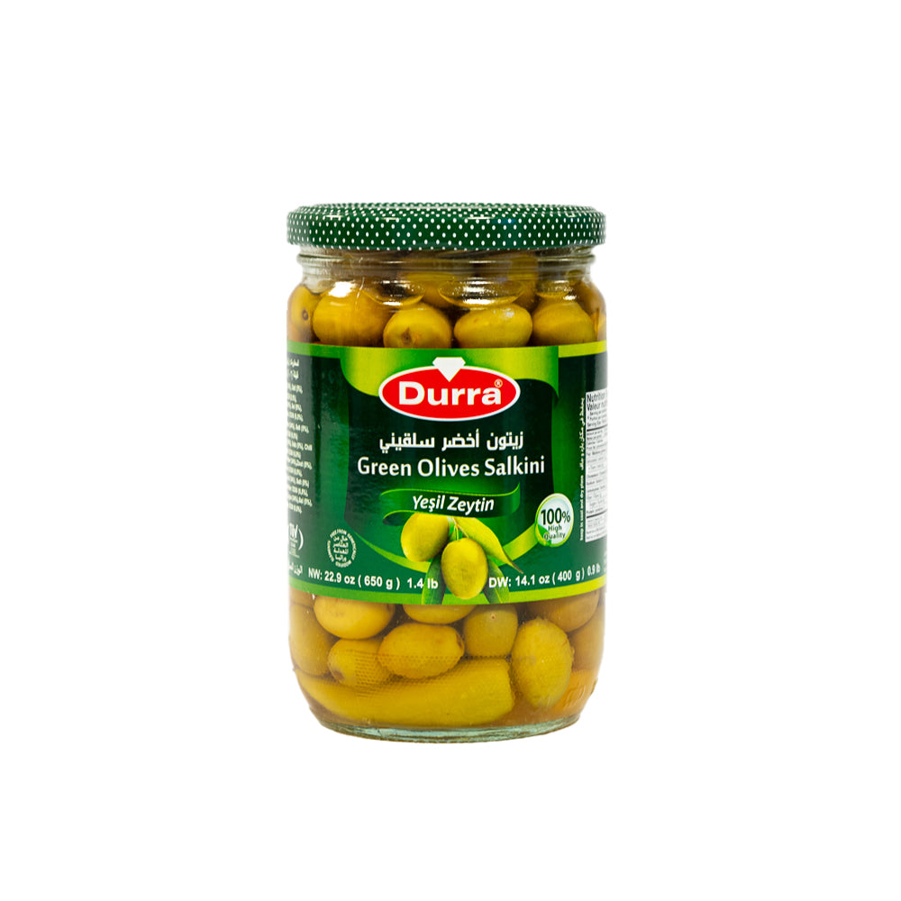 Durra Green Olives Salkini – 650 g
