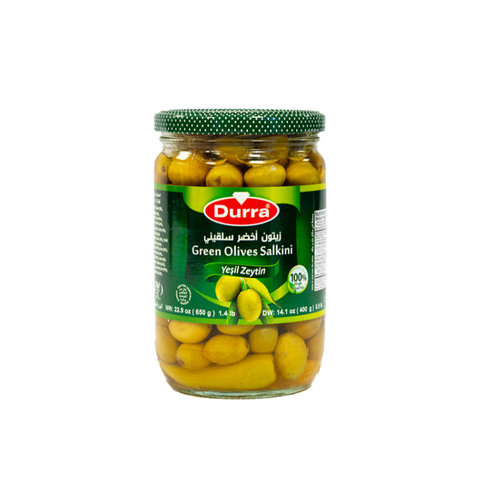 Durra Green Olives Salkini – 650 g