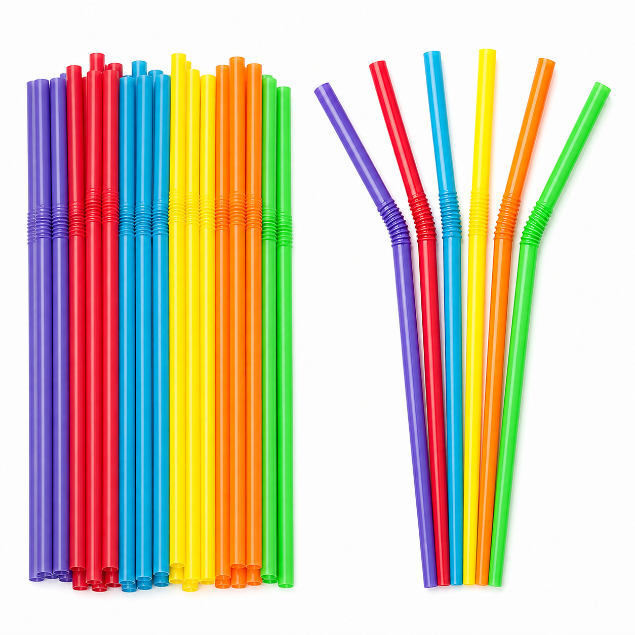 Plastic Drinking Straws