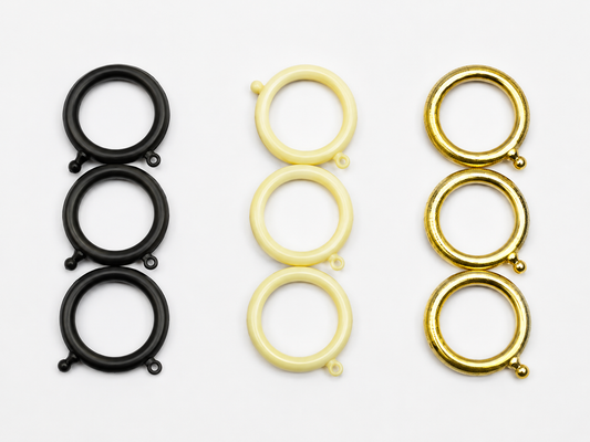 Curtain Rings with Hooks