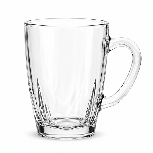 Premium Clear Glass Mug