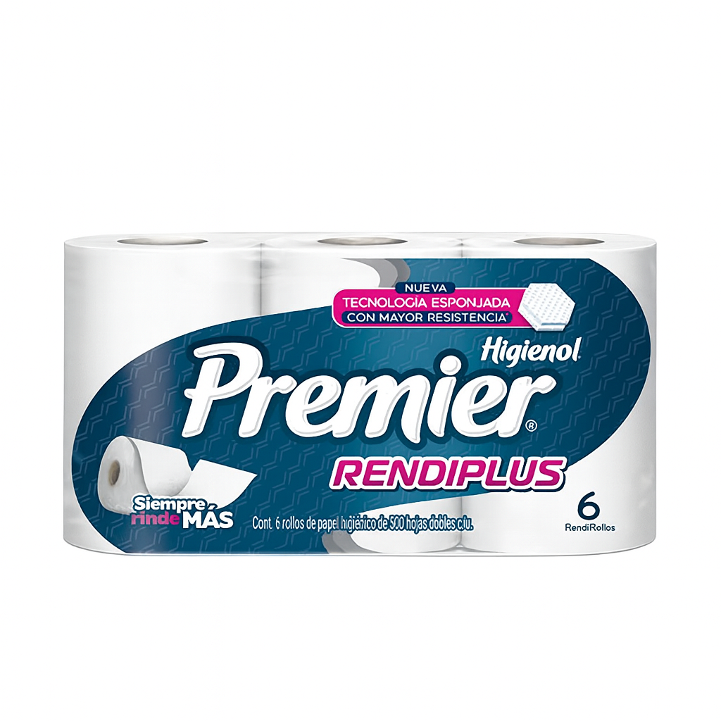 Premier Higienol Rendiplus Toilet Paper (6 Rolls)
