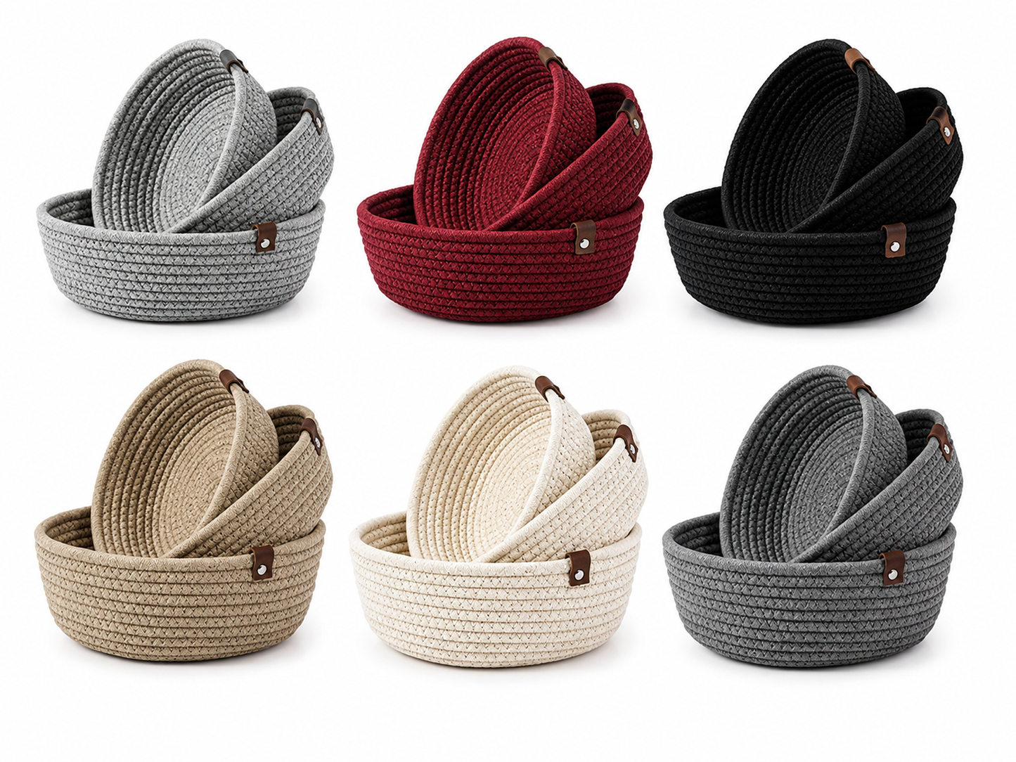 Cotton Rope Storage Basket