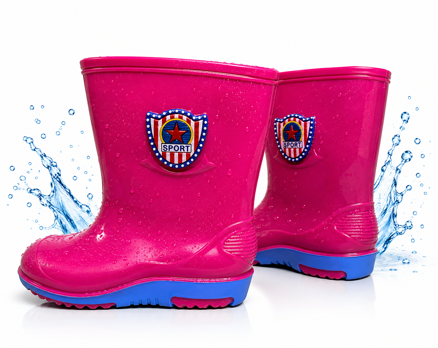 Kids Waterproof Rain Boots