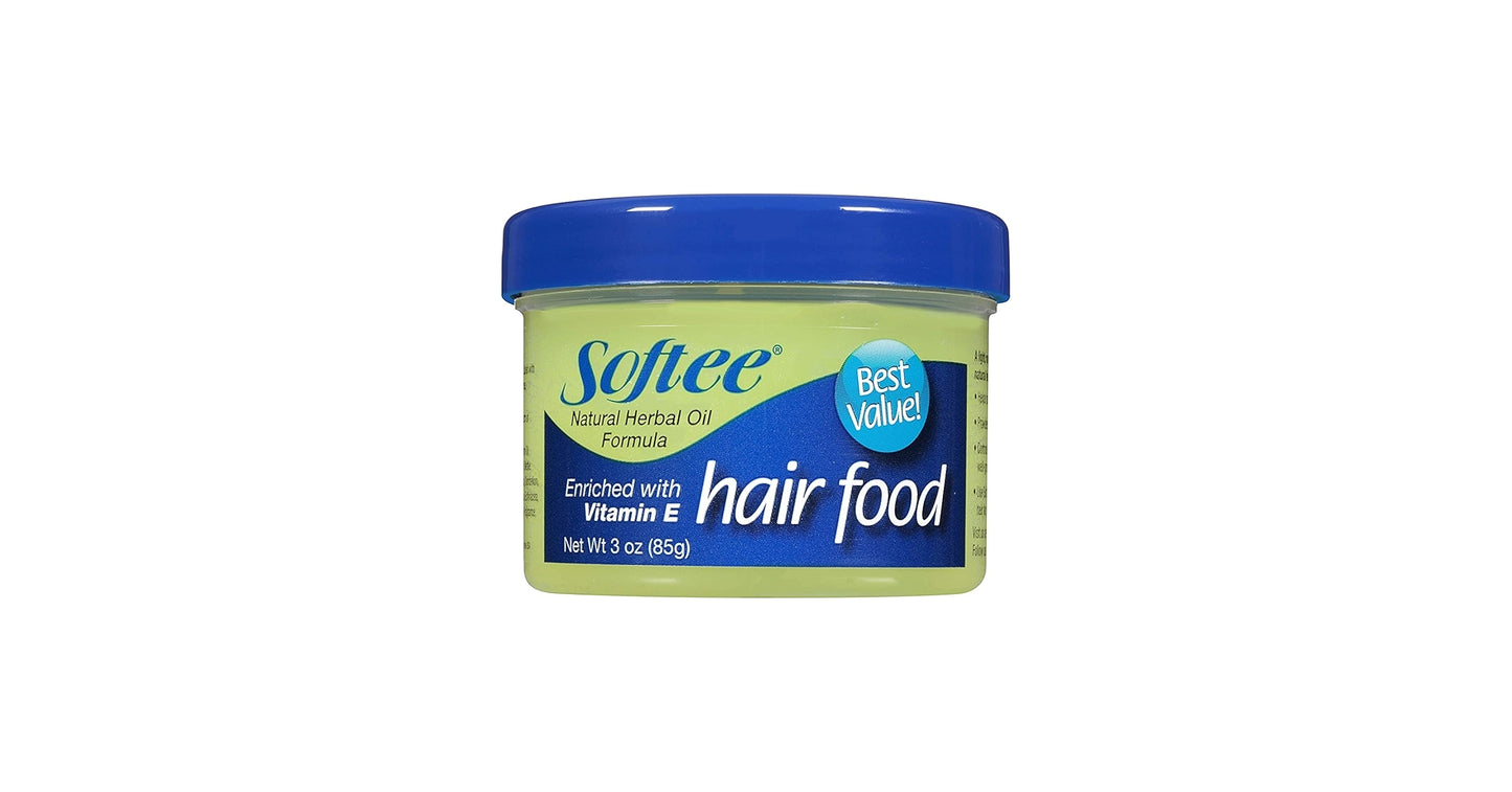 Softee Hair Food with Vitamin E (3 oz / 85g)