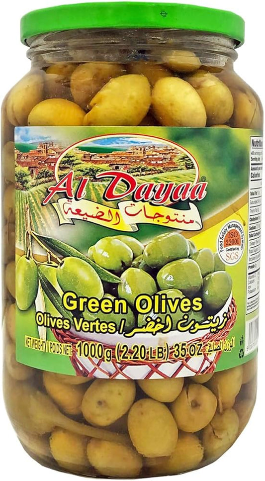 Al Daya Green Olives – 1000g
