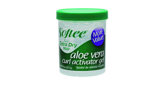 Softee Aloe Vera Curl Activator Gel (8 oz / 227g)