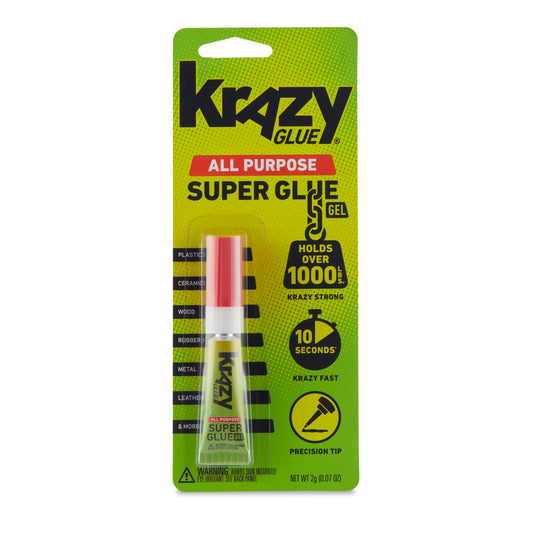 Krazy Glue All Purpose Super Glue Gel (2g / 0.07 oz)