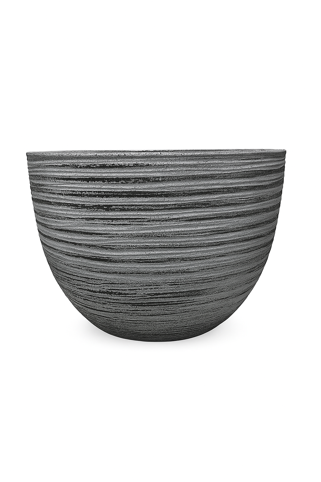 Modern Hard Plastic Plant Pot (M)