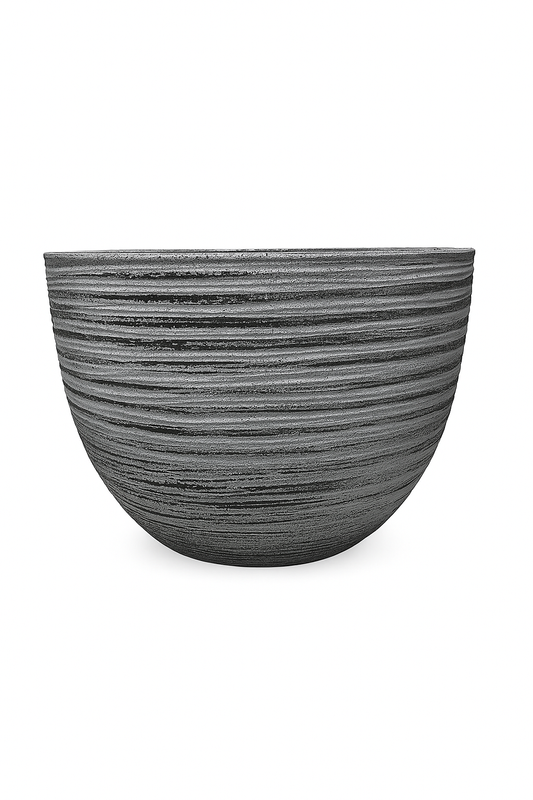 Modern Hard Plastic Plant Pot (M)