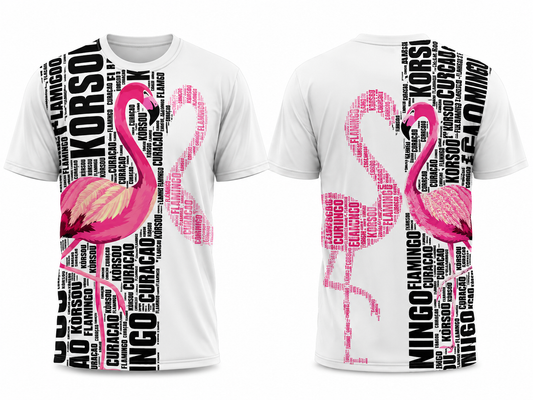 Curacao Shirt /FLAMINGO