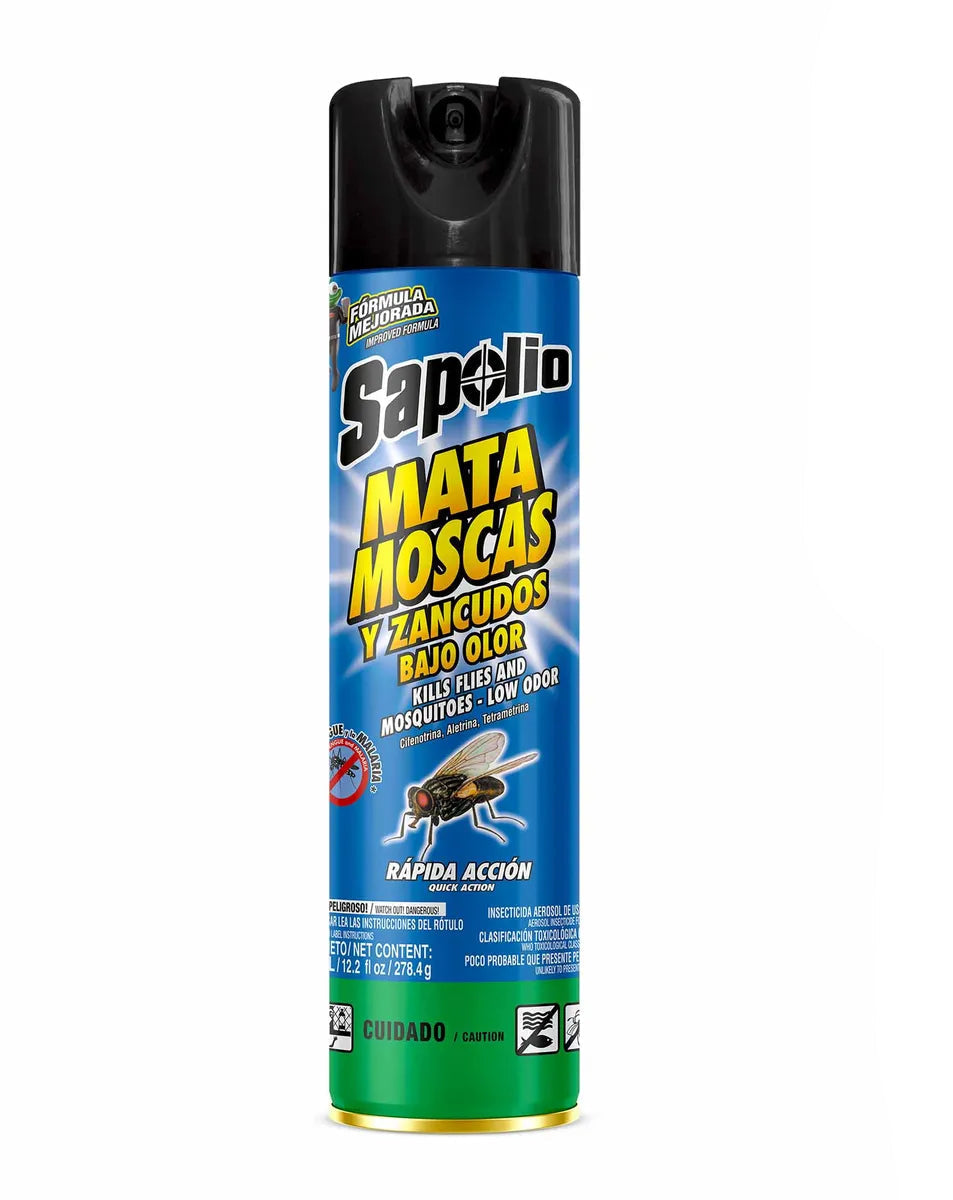 Insecticida Aerosol Sapolio (Mata Moscas)