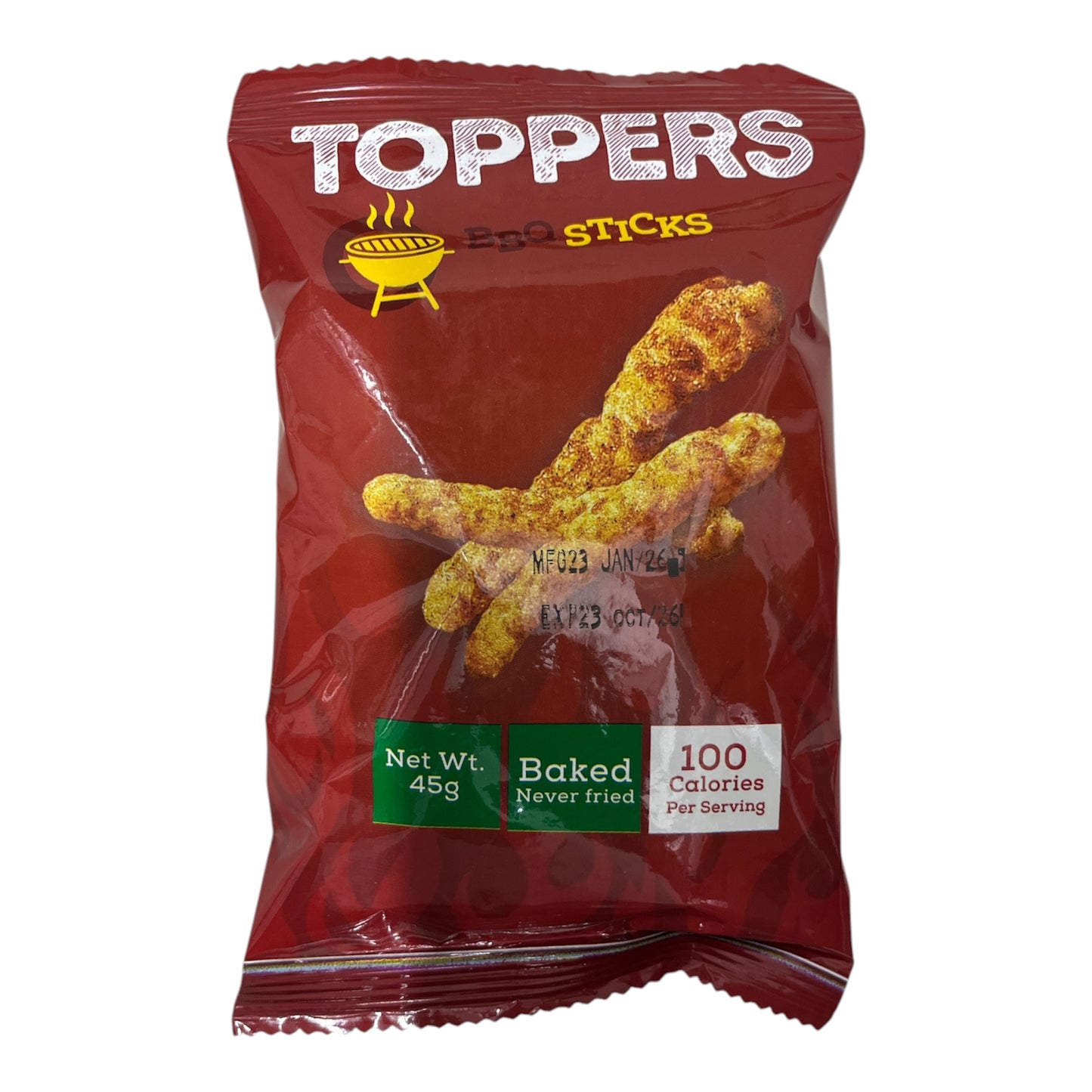 Toppers BBQ Stix 45g