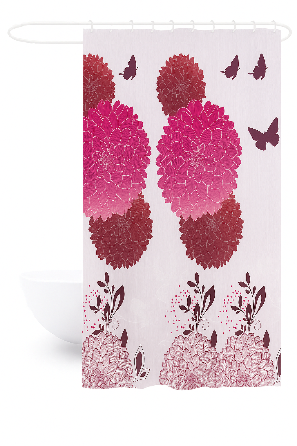 Sanitary Shower Curtain-180cmX180cm
