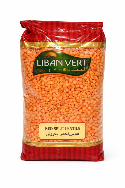 Liban Vert Red Split Lentils – 1000 g