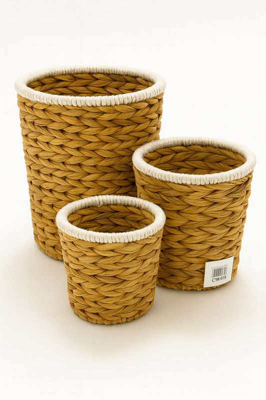 Basket Deep Oval Cabana / 3 Sizes