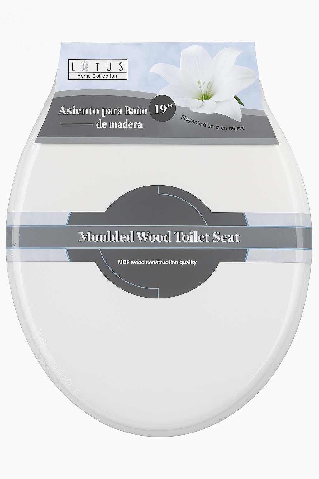 LOTUS Home Collection Toilet Seat – 17" & 19"