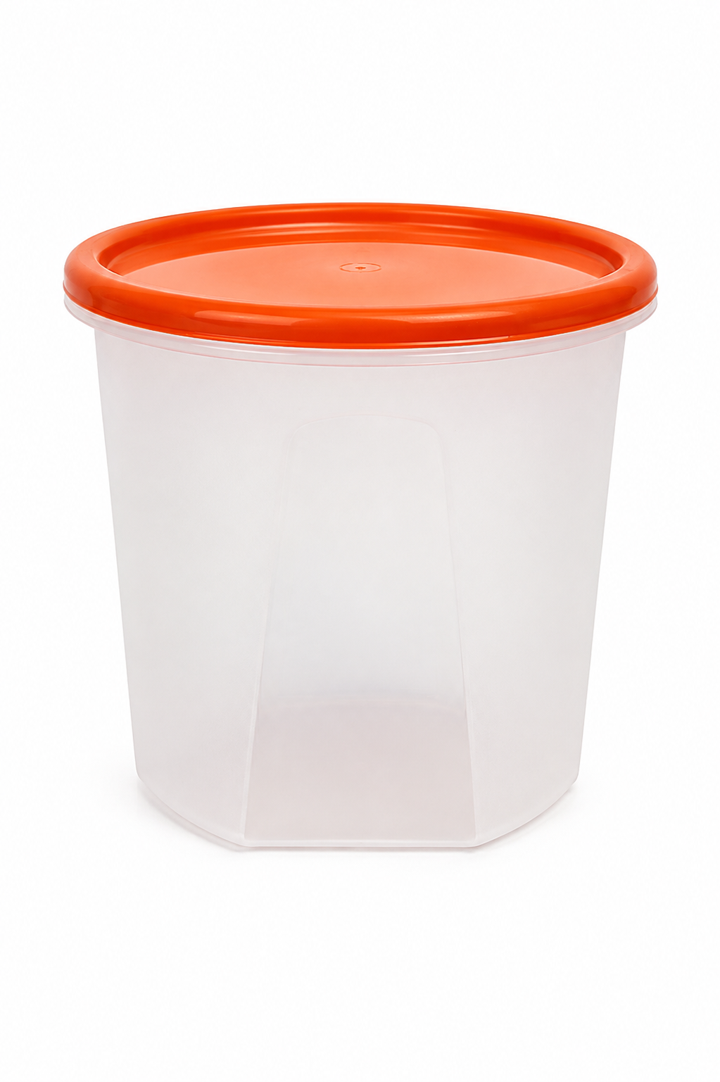Round Plastic Food Storage Container