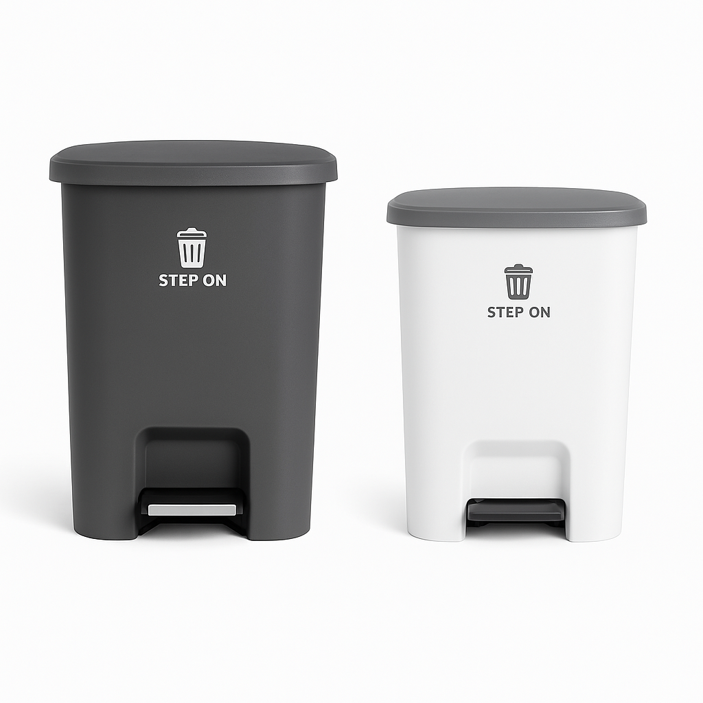 Rectangular Pedal Trash Bin-30 L