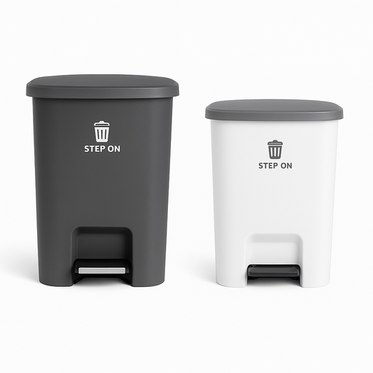 Rectangular Pedal Trash Bin-80L
