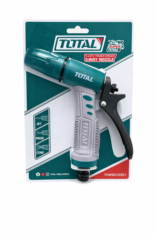 TOTAL Plastic Garden Hose Spray