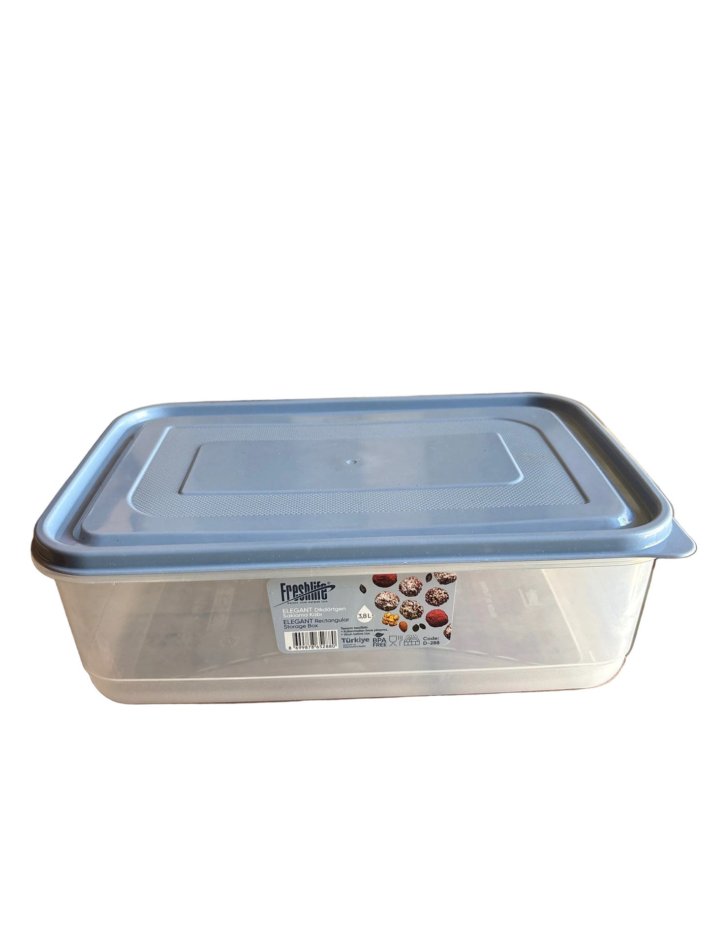 FreshLife Elegant Rectangular Storage Box 3.8L