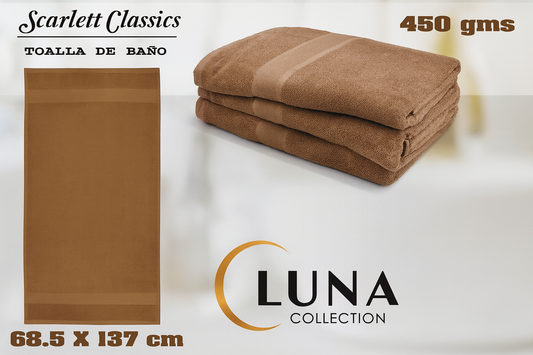 Luna Collection Bath Towel-68.5 × 137 cm