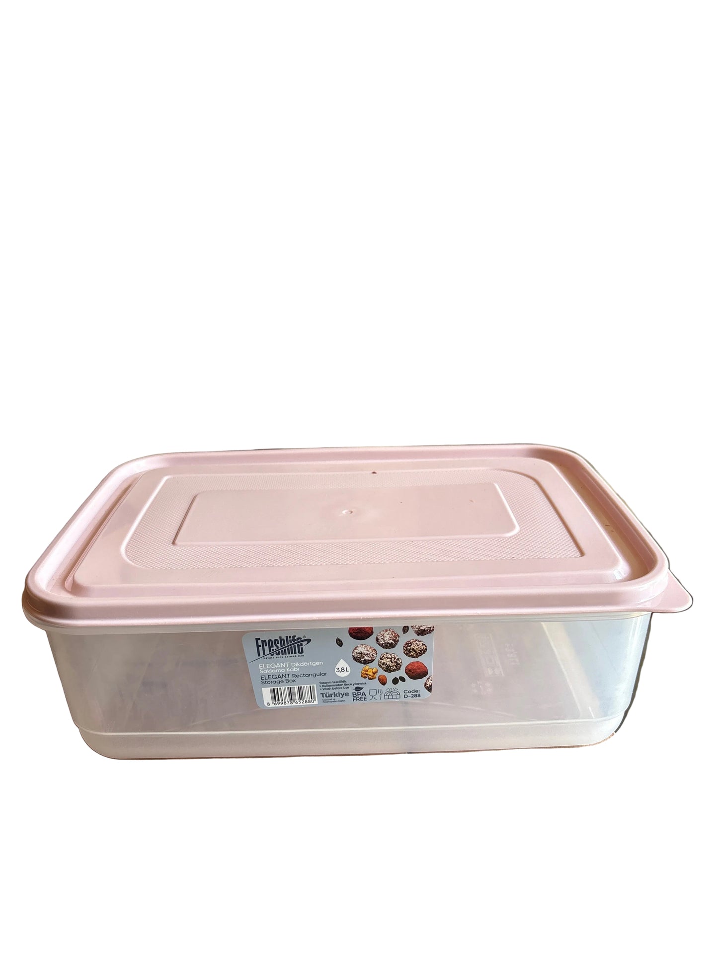 FreshLife Elegant Rectangular Storage Box 3.8L