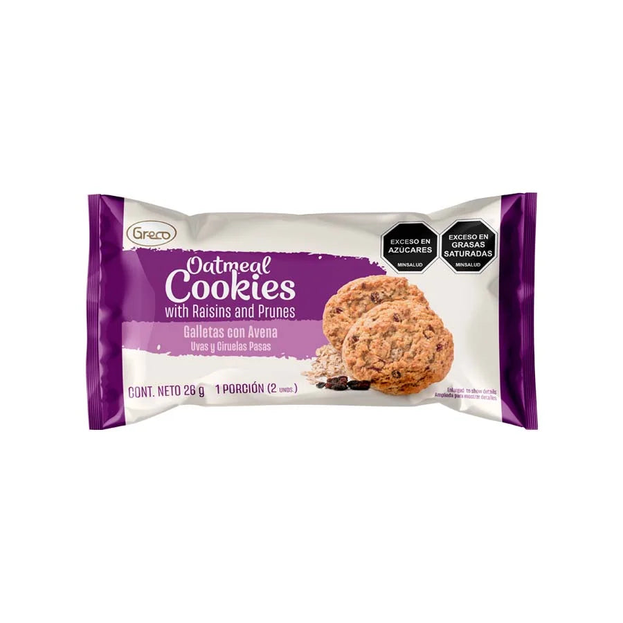Greco Oatmeal Cookies – Assorted Flavors