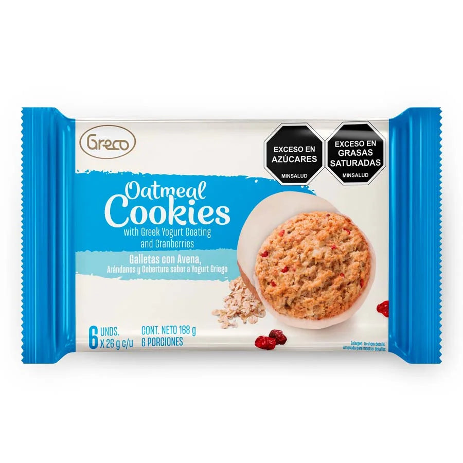 Greco Oatmeal Cookies – Assorted Flavors