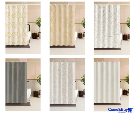 Housewell Shower Curtain (71" x 71" / 180 cm x 180 cm)